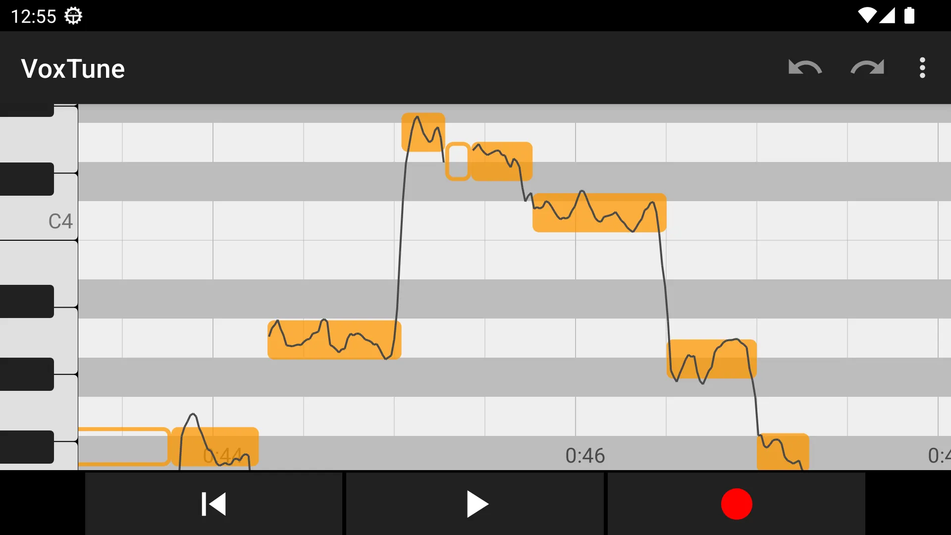 VoxTune - Vocal Pitch Tuner | Indus Appstore | Screenshot