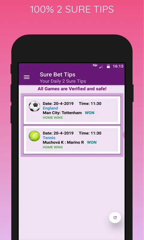 Sure Bet Tips - Daily Sports | Indus Appstore | Screenshot