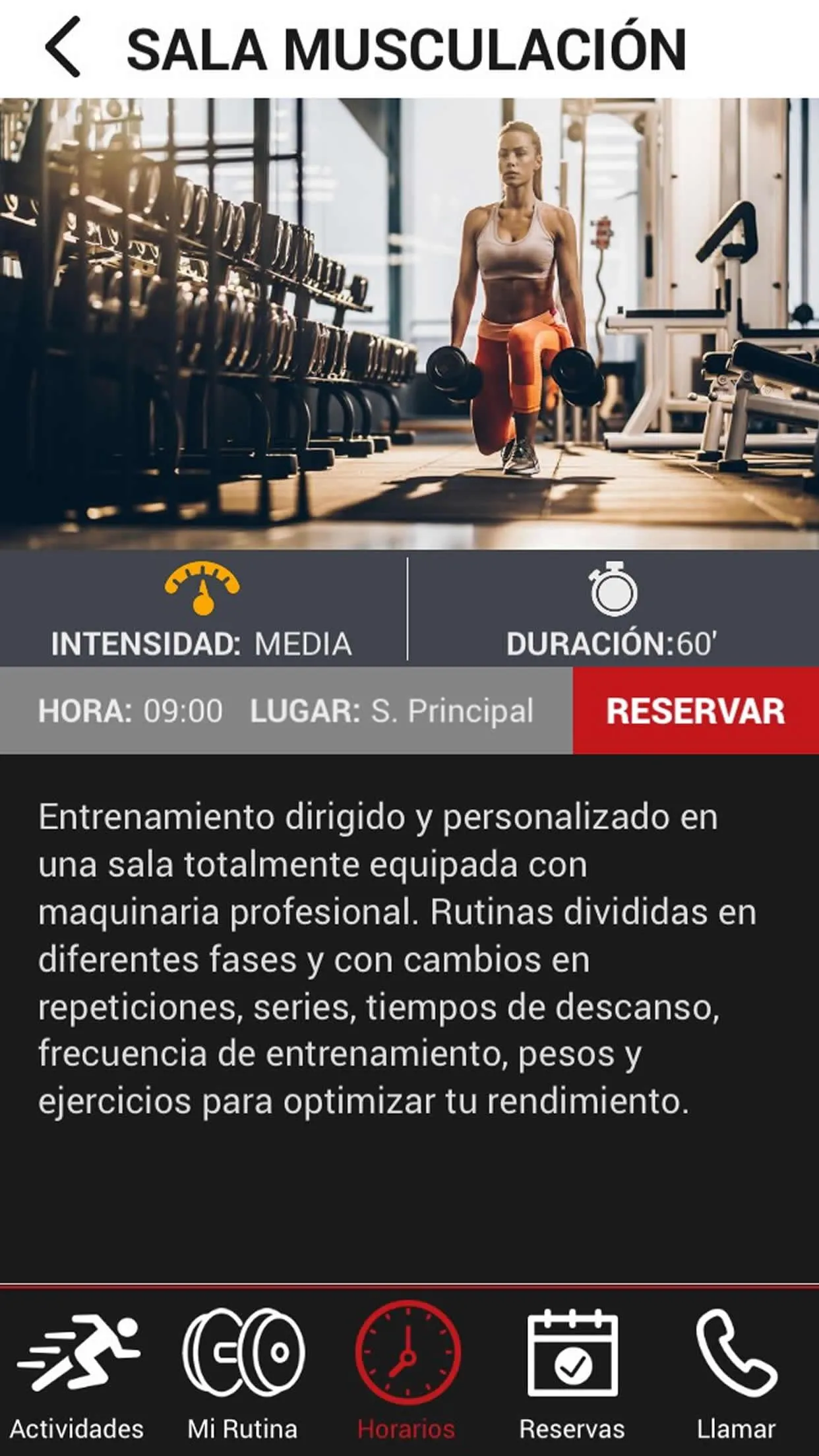 Gimnasio Las Torres | Indus Appstore | Screenshot