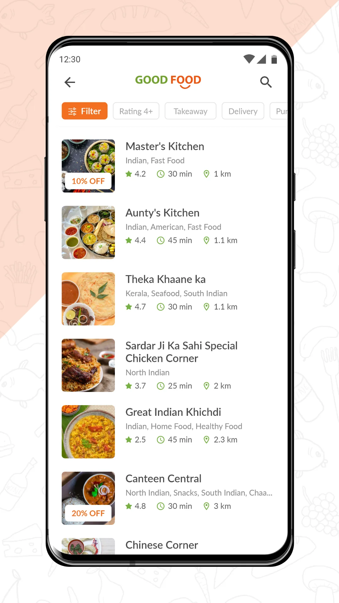 App GOOD FOOD - Home Food | Indus Appstore | Screenshot