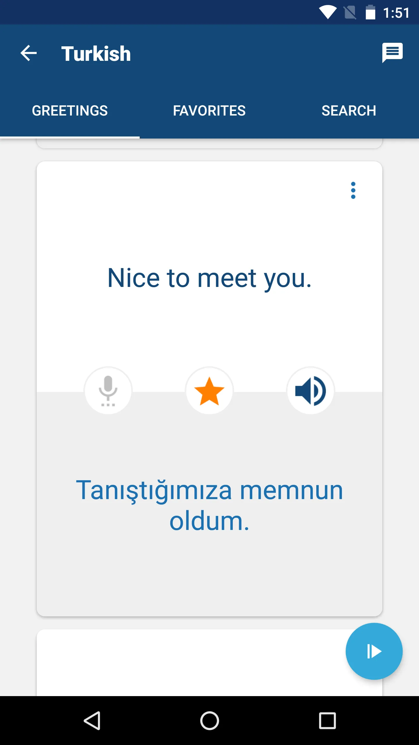 Learn Turkish Phrases | Indus Appstore | Screenshot