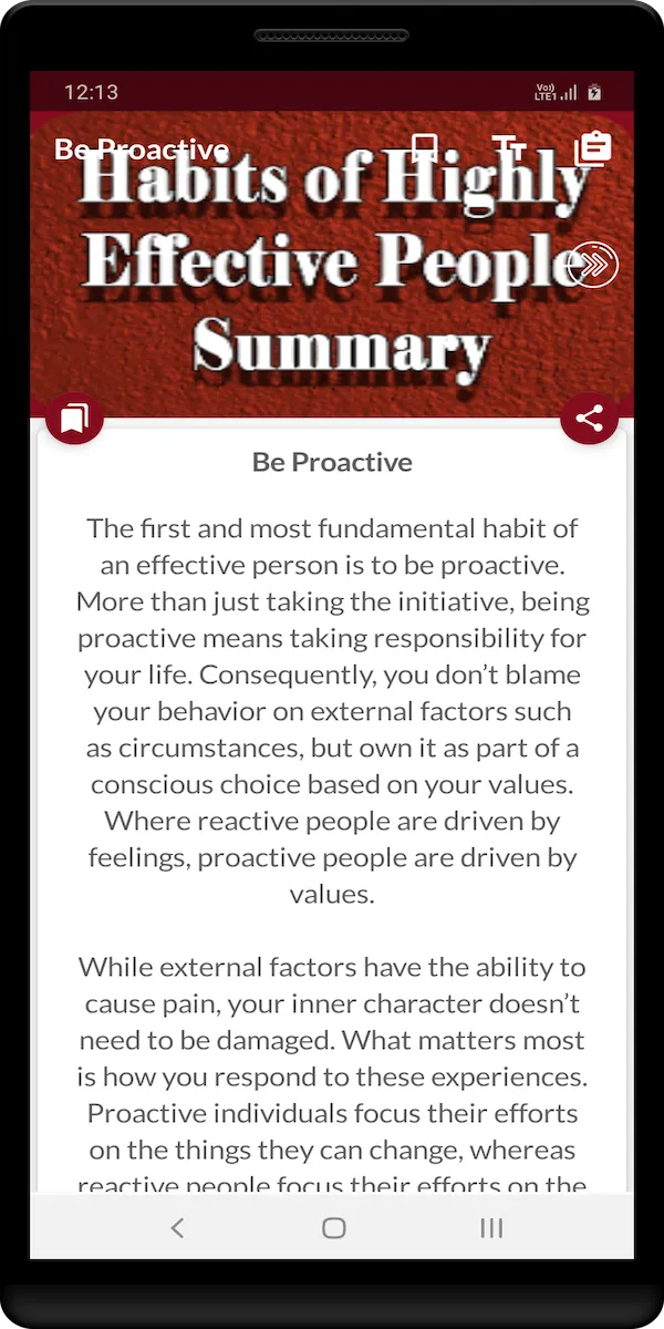 Habits of highly effective peo | Indus Appstore | Screenshot