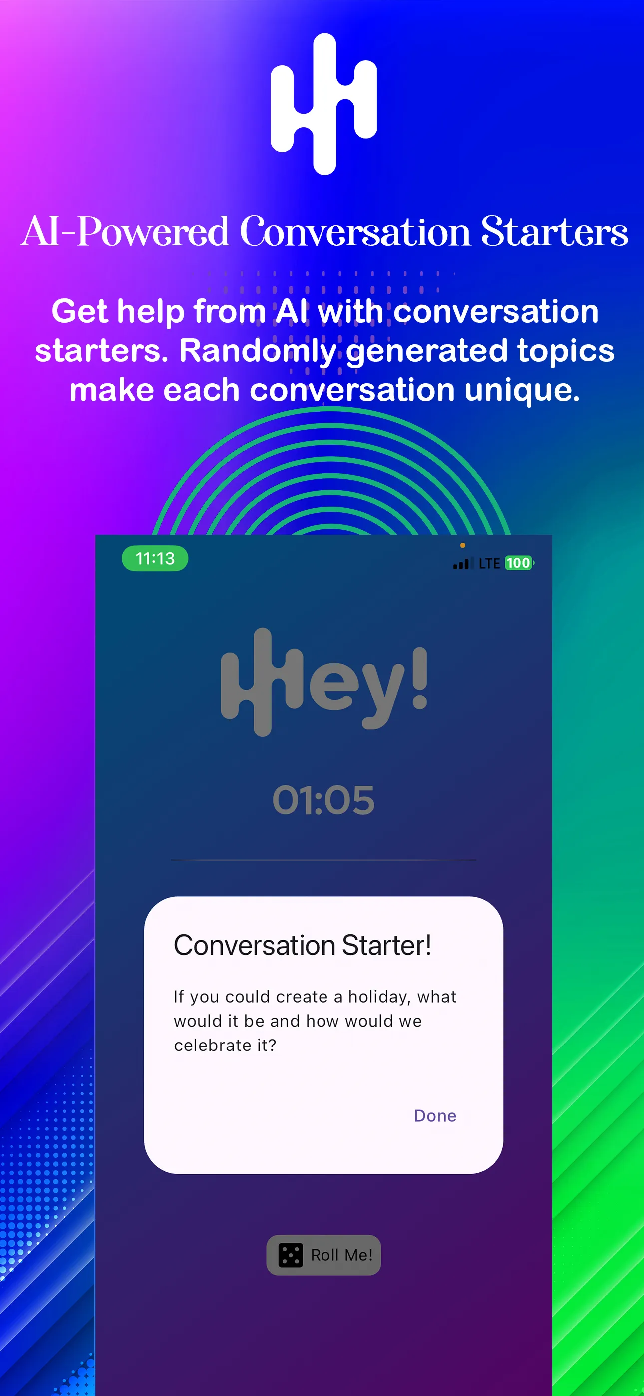 Hey! | Talk, Connect, Repeat. | Indus Appstore | Screenshot