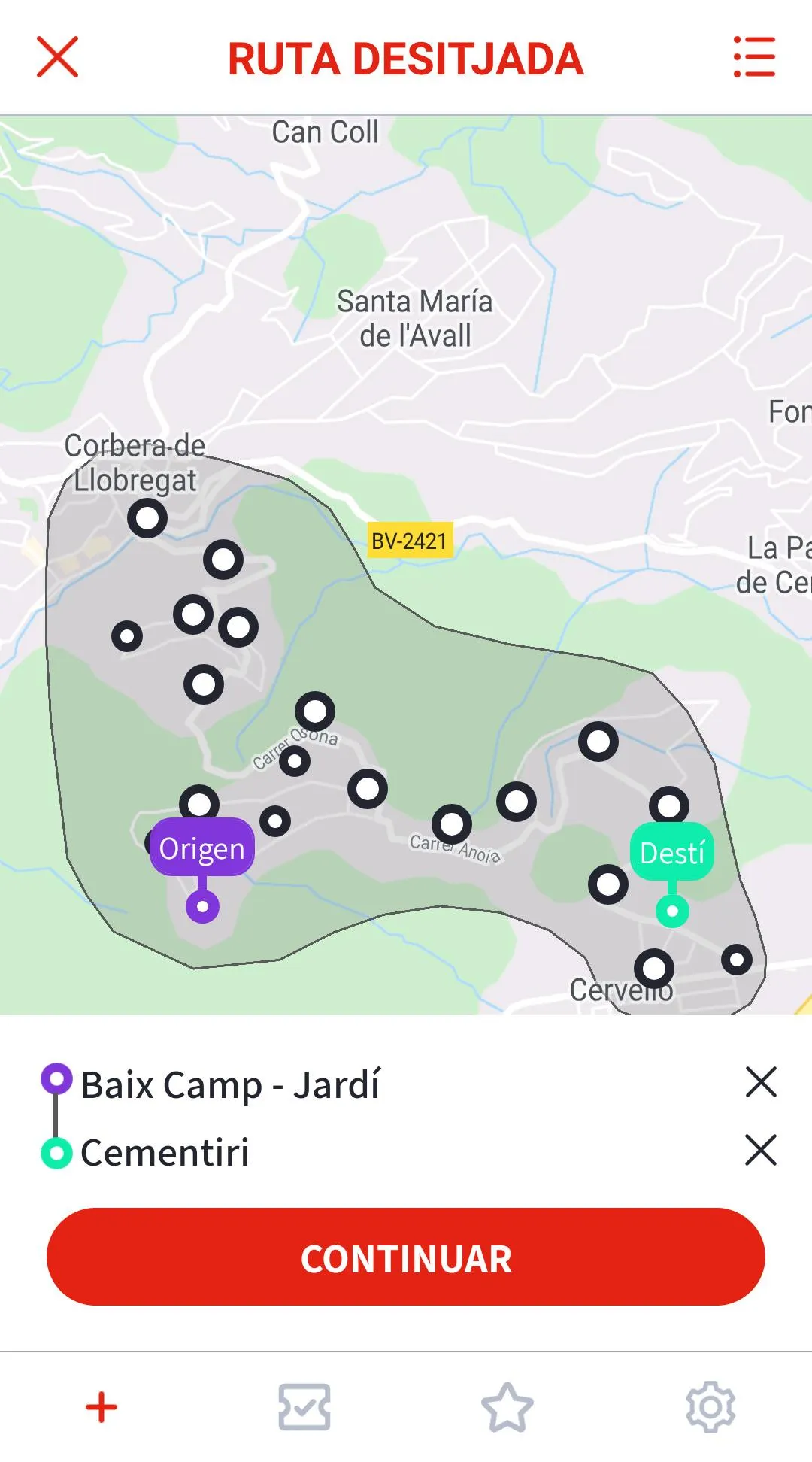 AMB Bus a demanda Cervelló | Indus Appstore | Screenshot