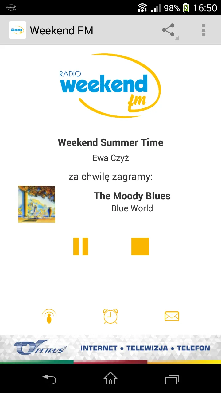 Radio Weekend FM | Indus Appstore | Screenshot