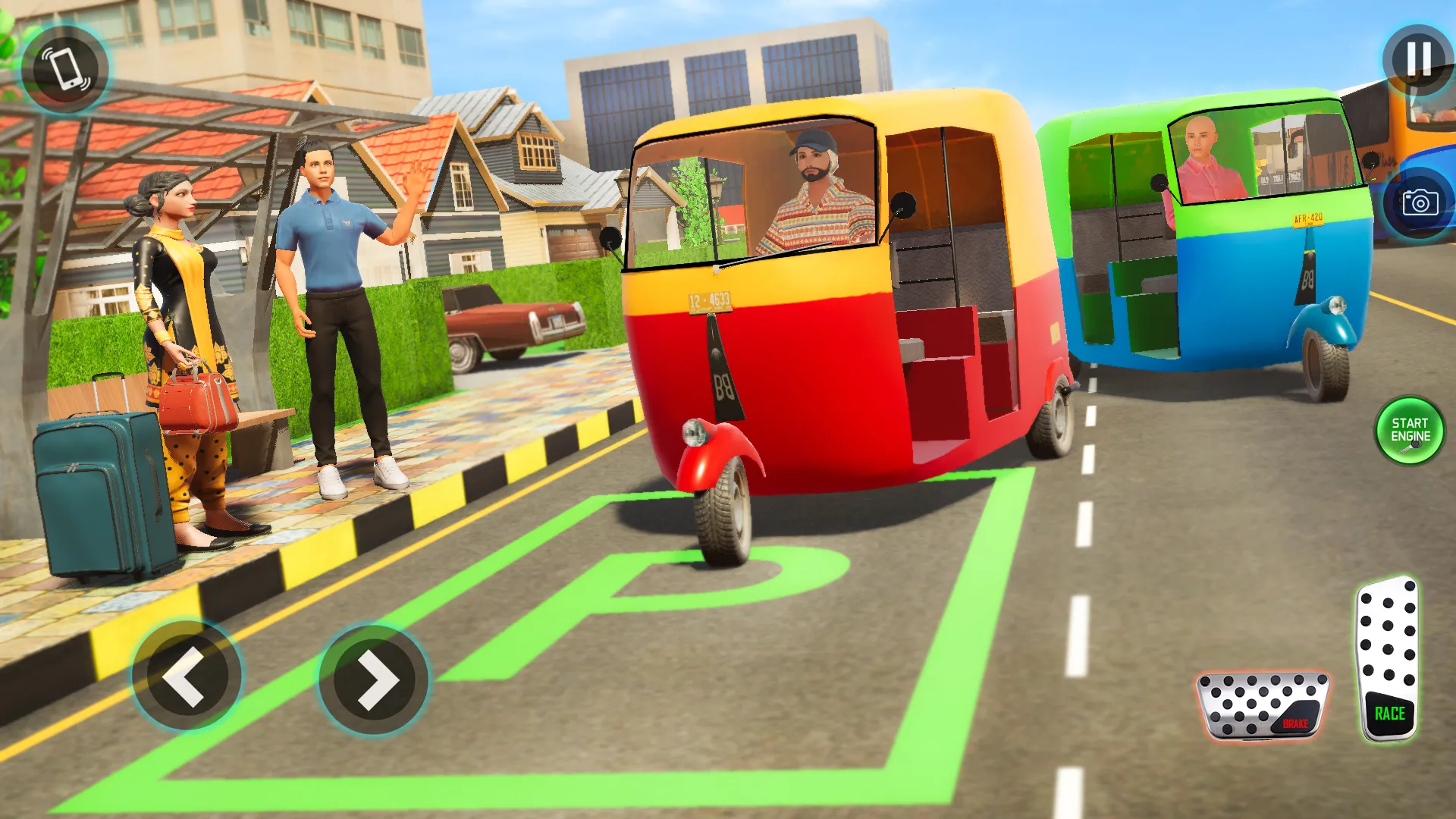 Tuk Tuk Driving Rickshaw Games | Indus Appstore | Screenshot