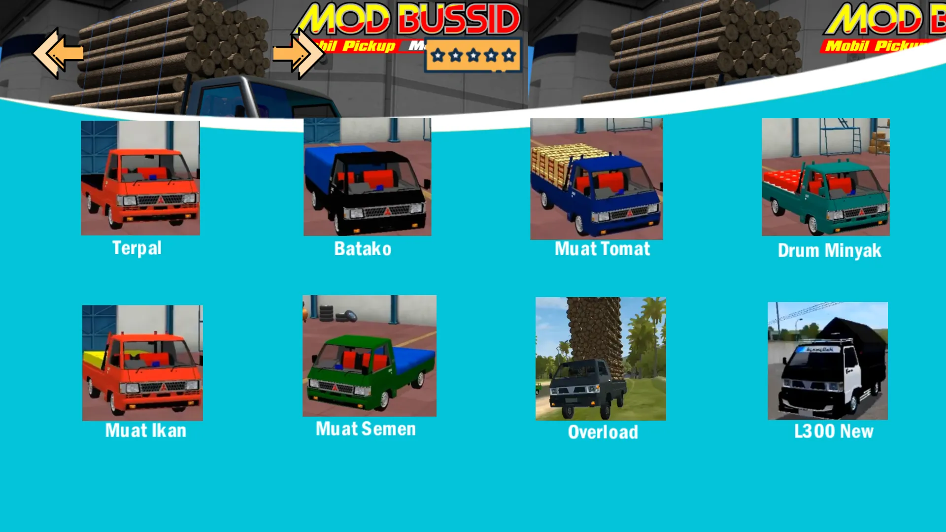 Mod Bussid Mobil Pickup Muatan | Indus Appstore | Screenshot