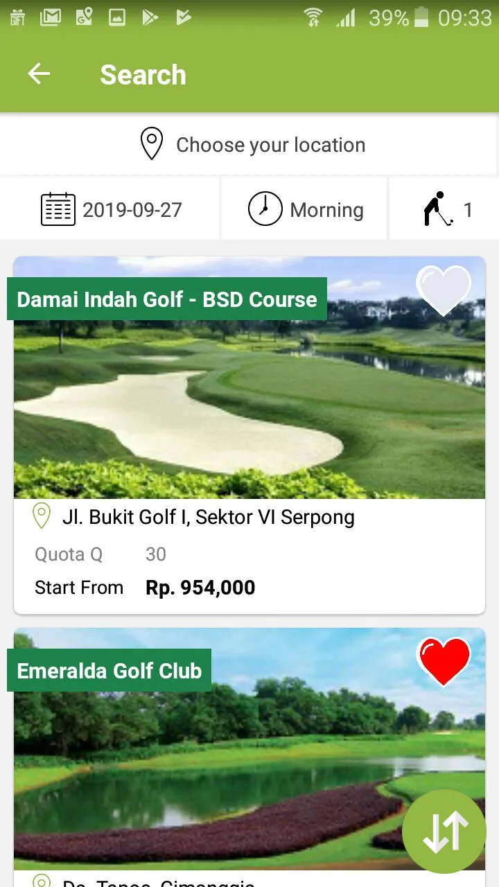 QAccess - Golf Course Booking | Indus Appstore | Screenshot