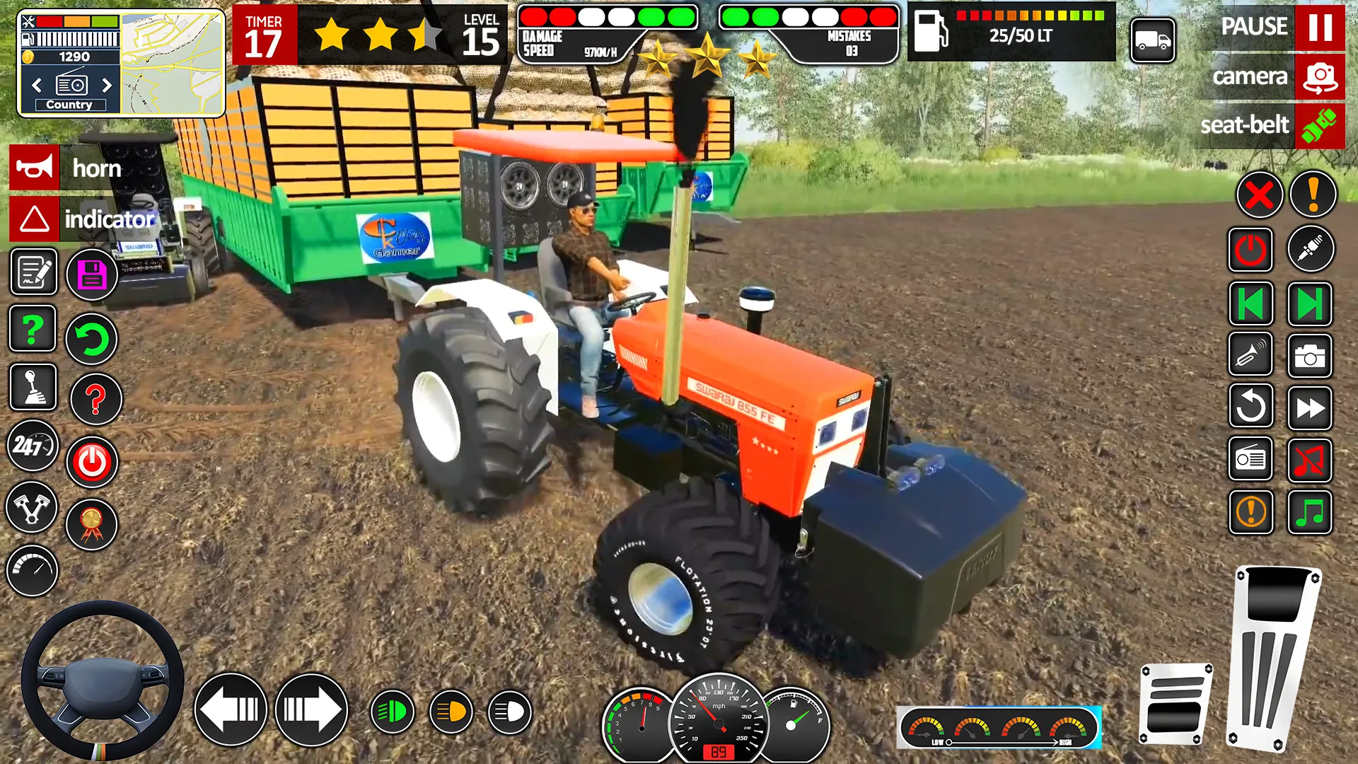 Village Farm Tractor Operator | Indus Appstore | Screenshot
