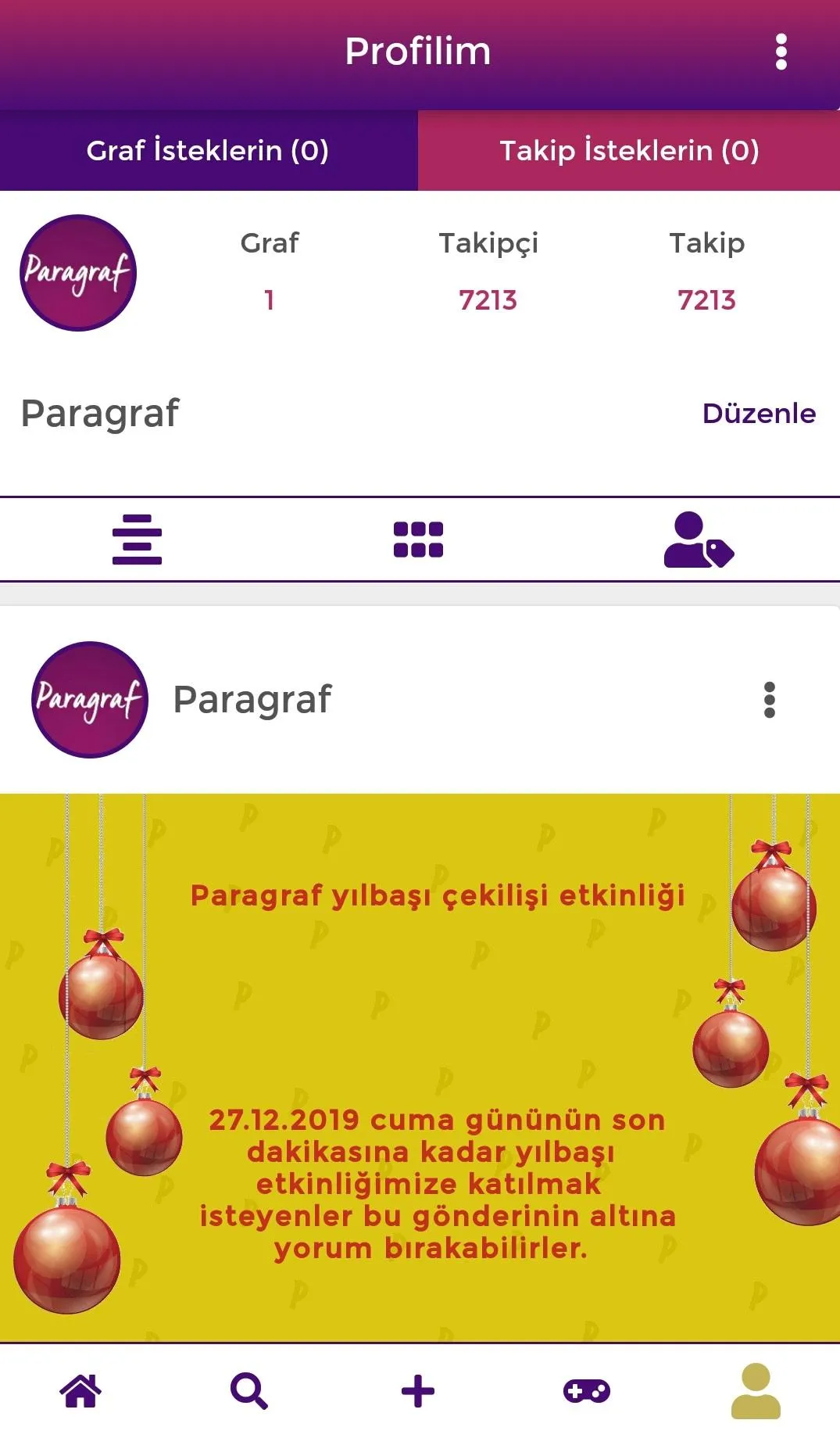 Paragraf: Yerli Sosyal Medya | Indus Appstore | Screenshot