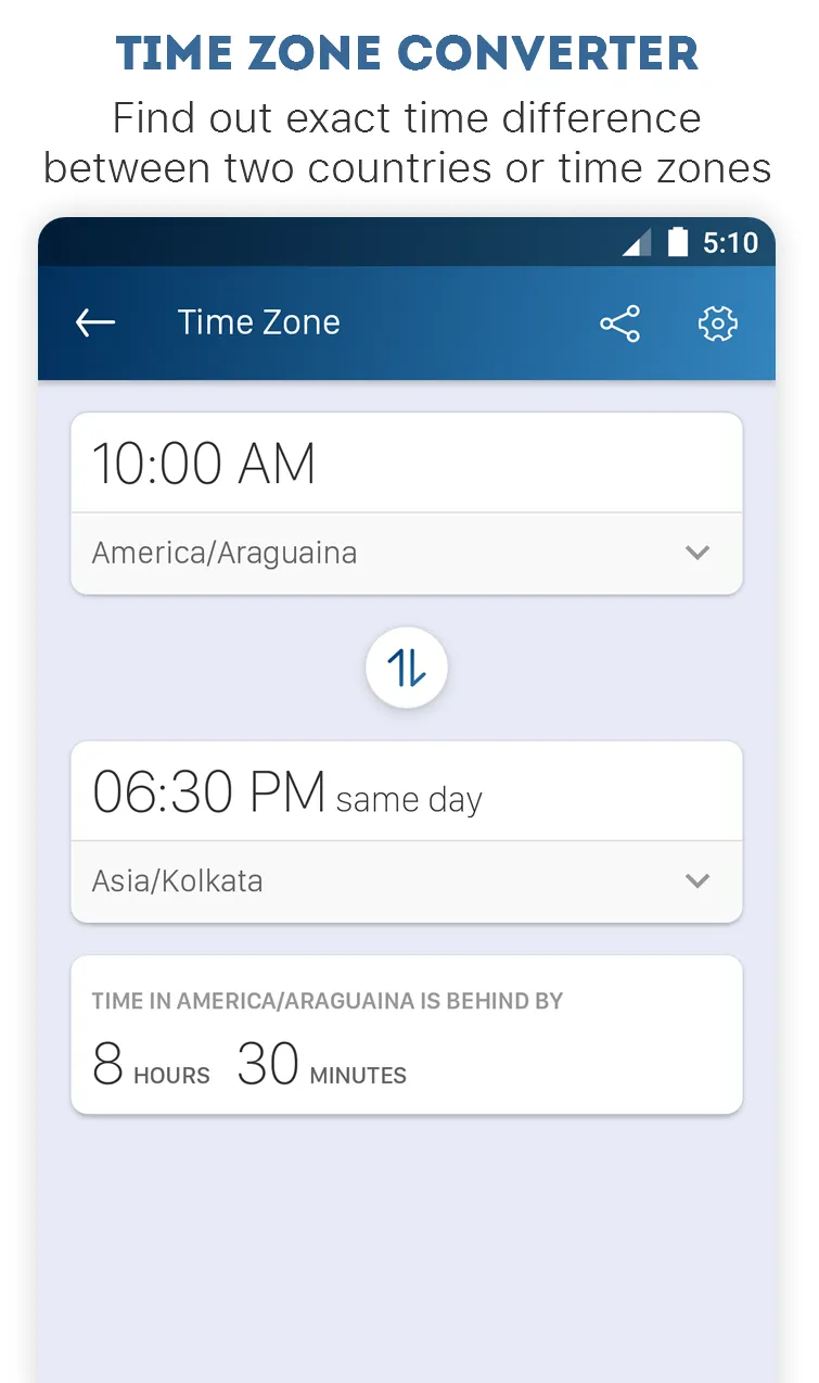 Unit, Age, Time Zone Converter | Indus Appstore | Screenshot