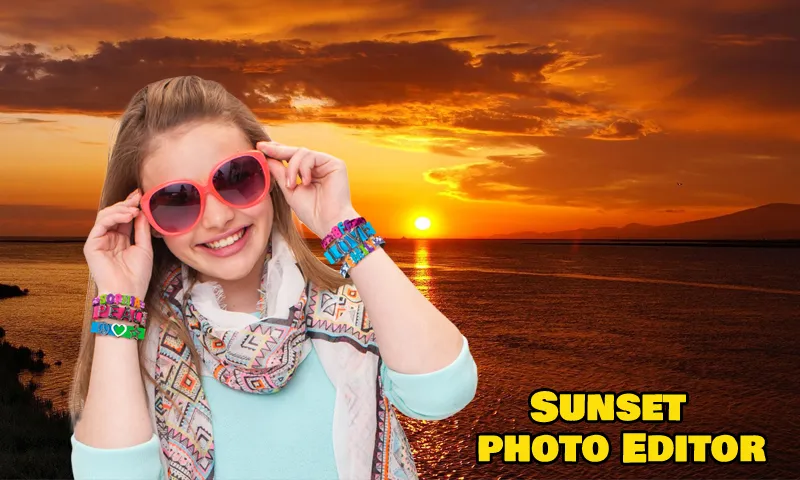 Sunset Photo Frames | Indus Appstore | Screenshot