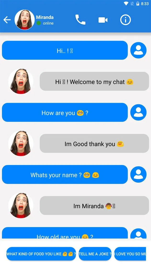 Miranda Sings Fake Call | Indus Appstore | Screenshot