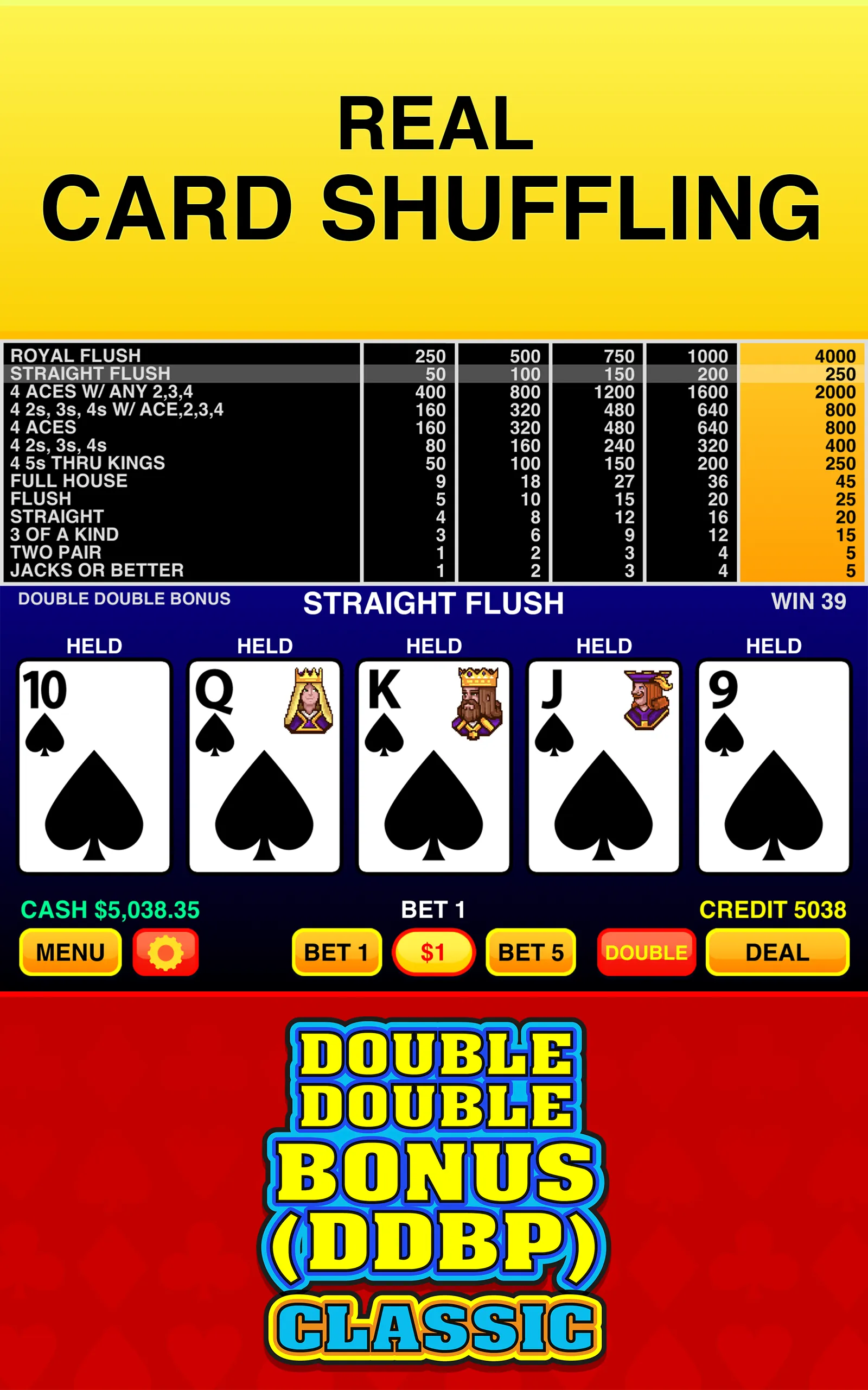 Double Double Bonus (DDBP) - C | Indus Appstore | Screenshot