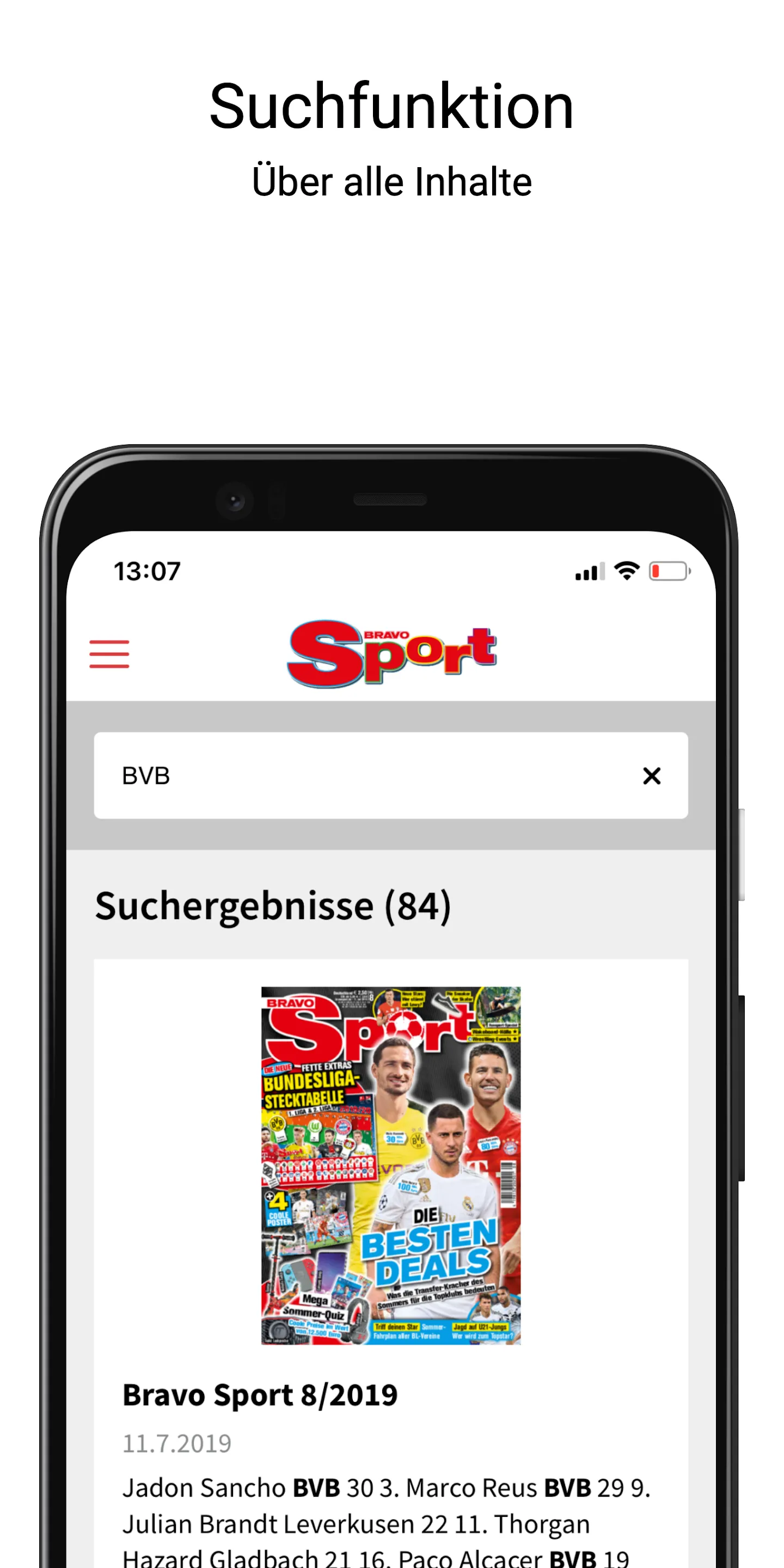 BRAVO Sport ePaper | Indus Appstore | Screenshot