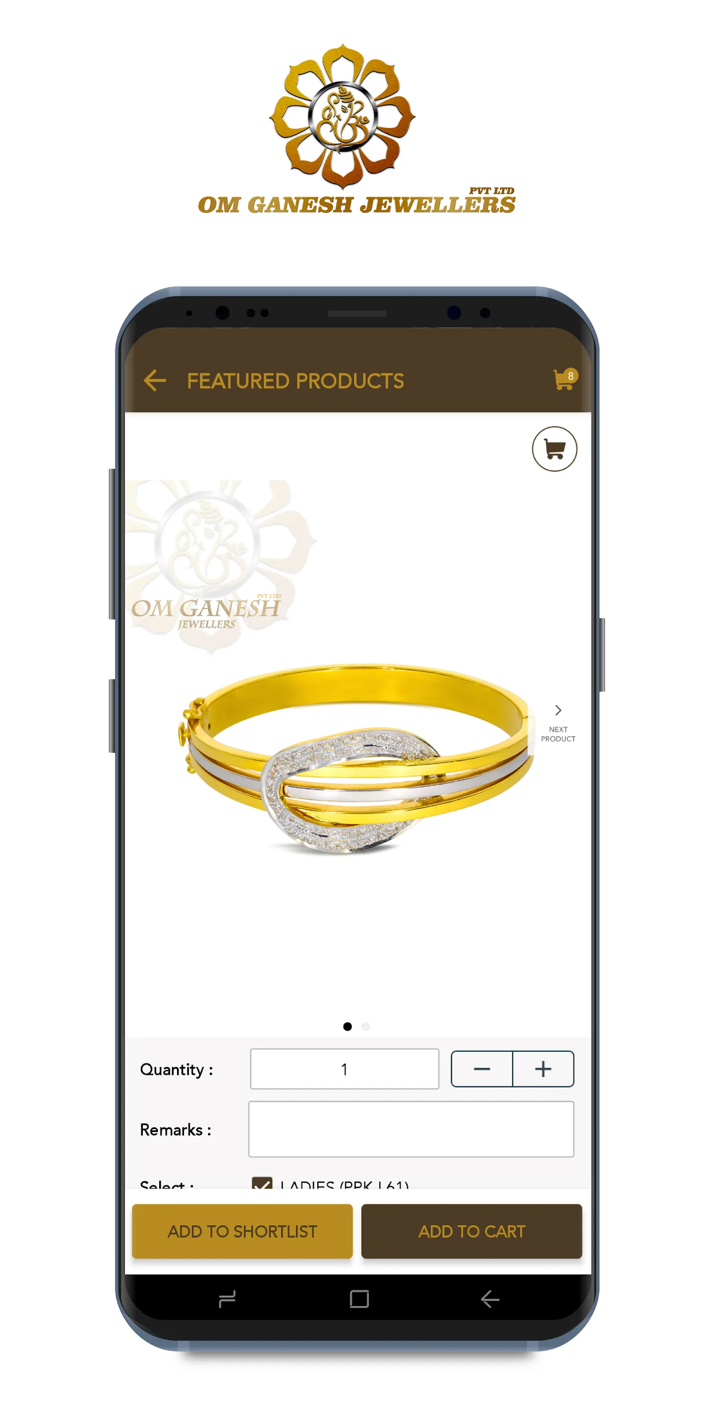 Om Ganesh Jewellers | Indus Appstore | Screenshot