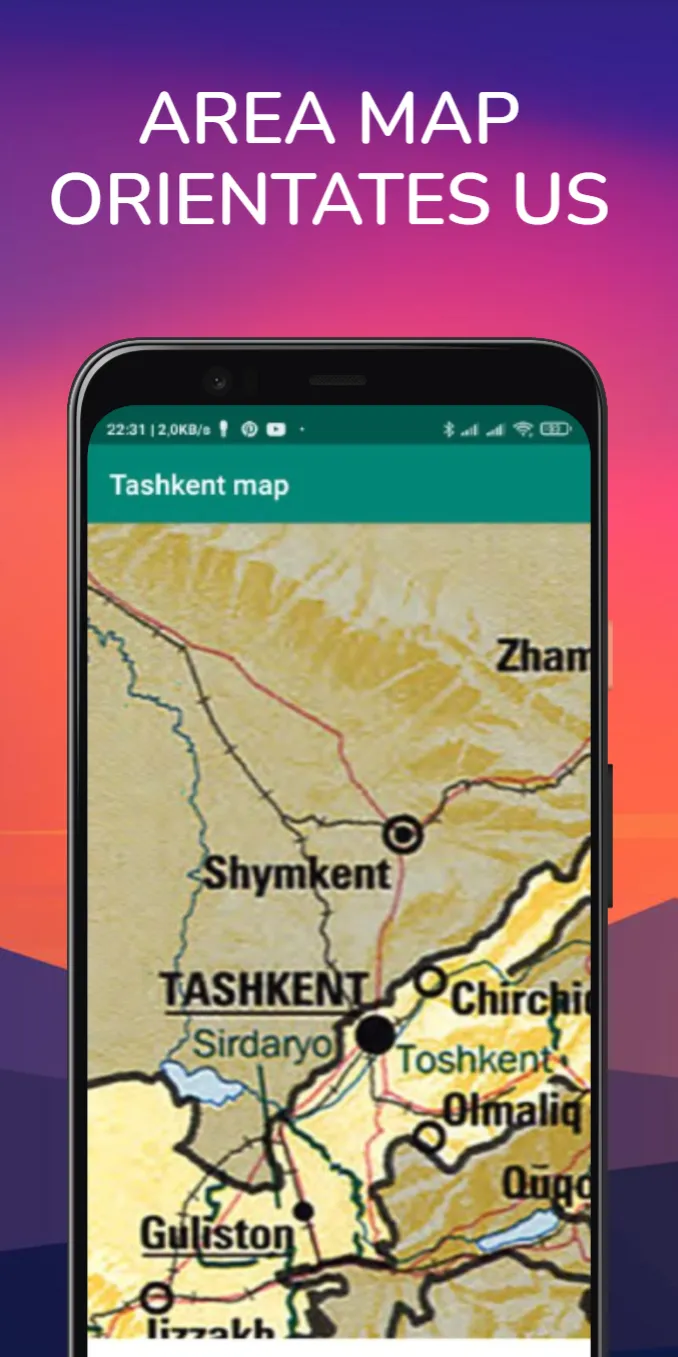 Tashkent map | Indus Appstore | Screenshot