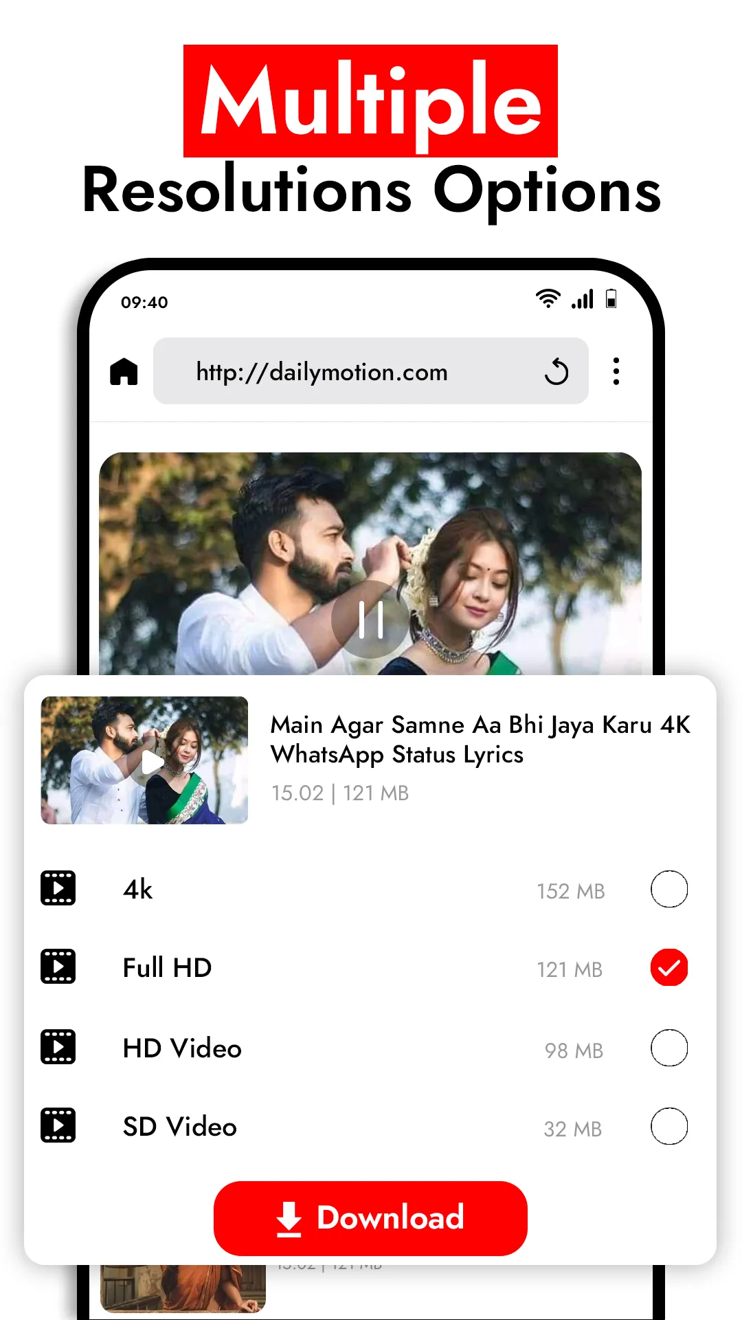 Video Downloader - Movie Saver | Indus Appstore | Screenshot