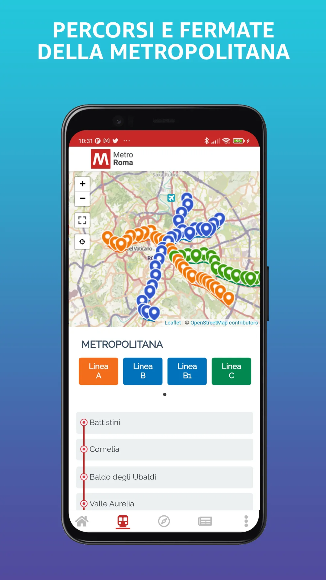 Metro Roma | Indus Appstore | Screenshot