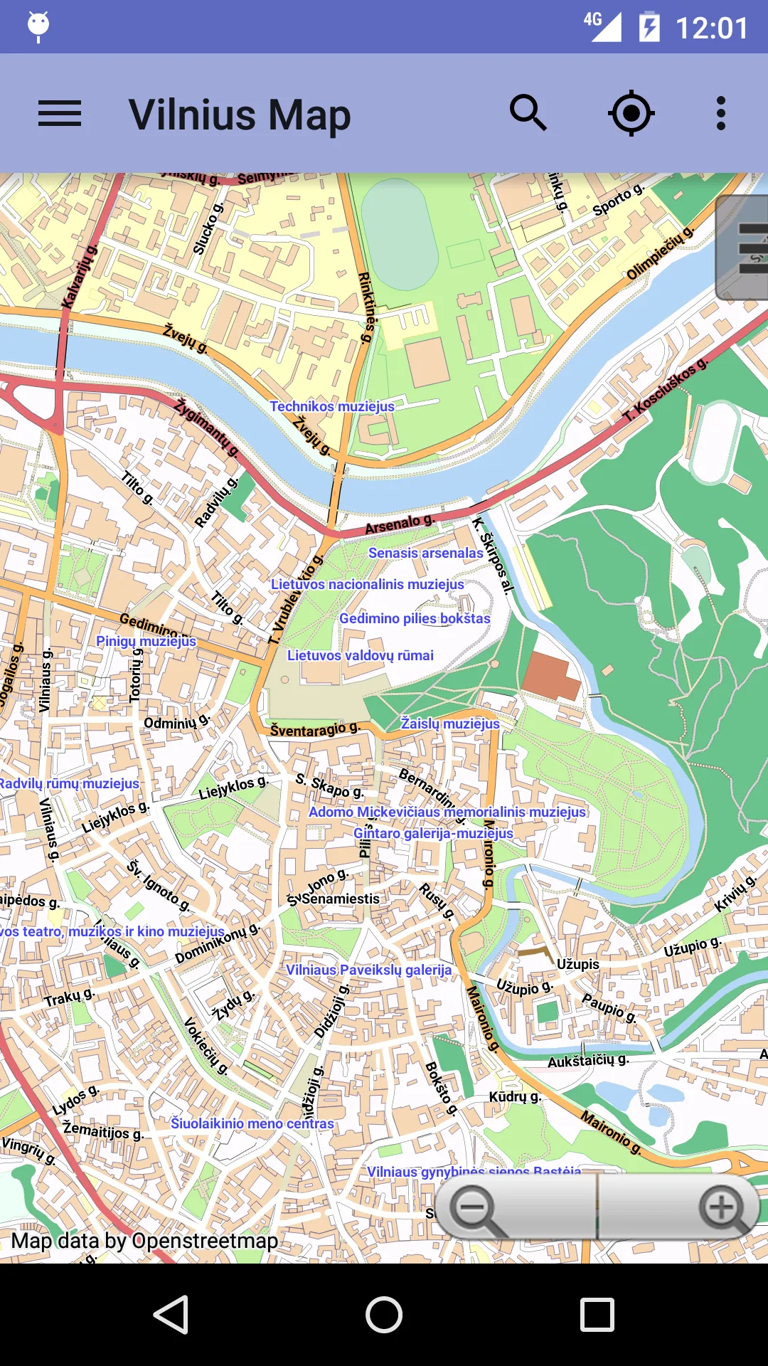 Vilnius Offline City Map | Indus Appstore | Screenshot