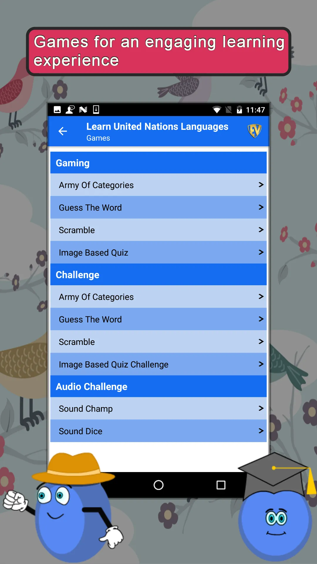 Learn UN Official Languages | Indus Appstore | Screenshot