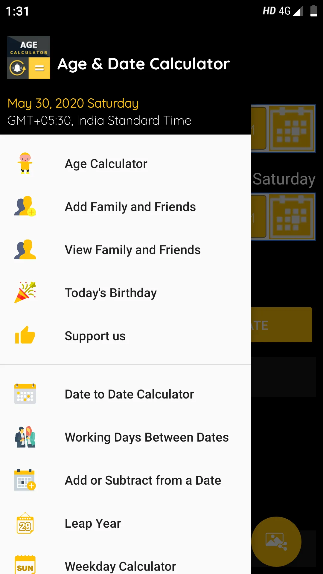 Age Calculator | Indus Appstore | Screenshot