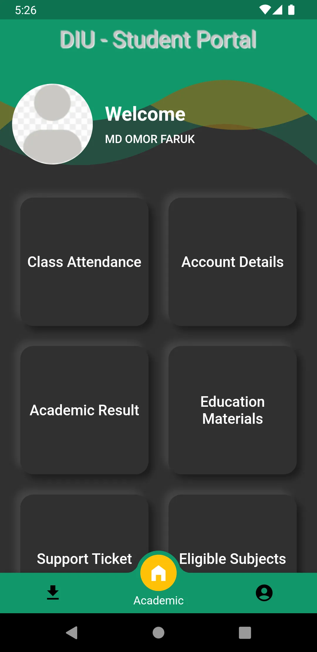 DIU - Students | Indus Appstore | Screenshot