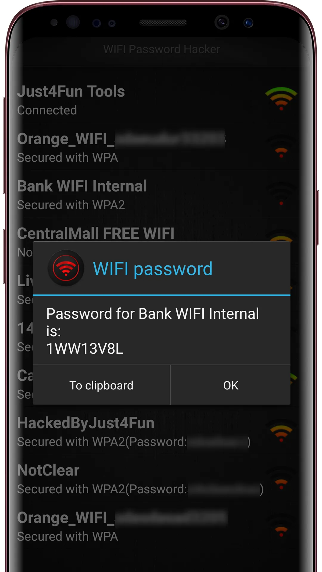 WIFI Password Hacker PRO Prank | Indus Appstore | Screenshot