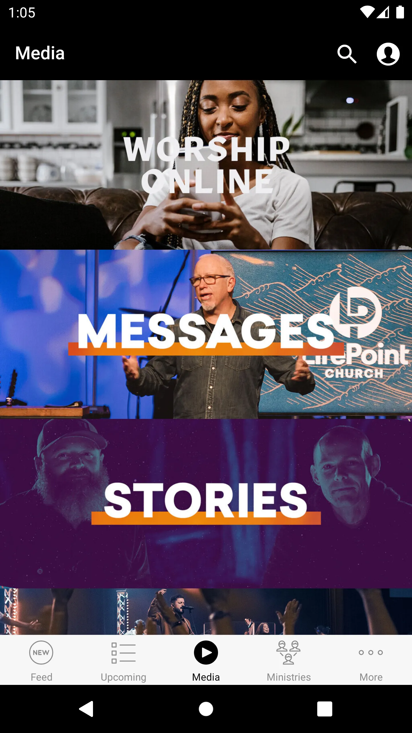 LifePoint Church — Live Sent | Indus Appstore | Screenshot