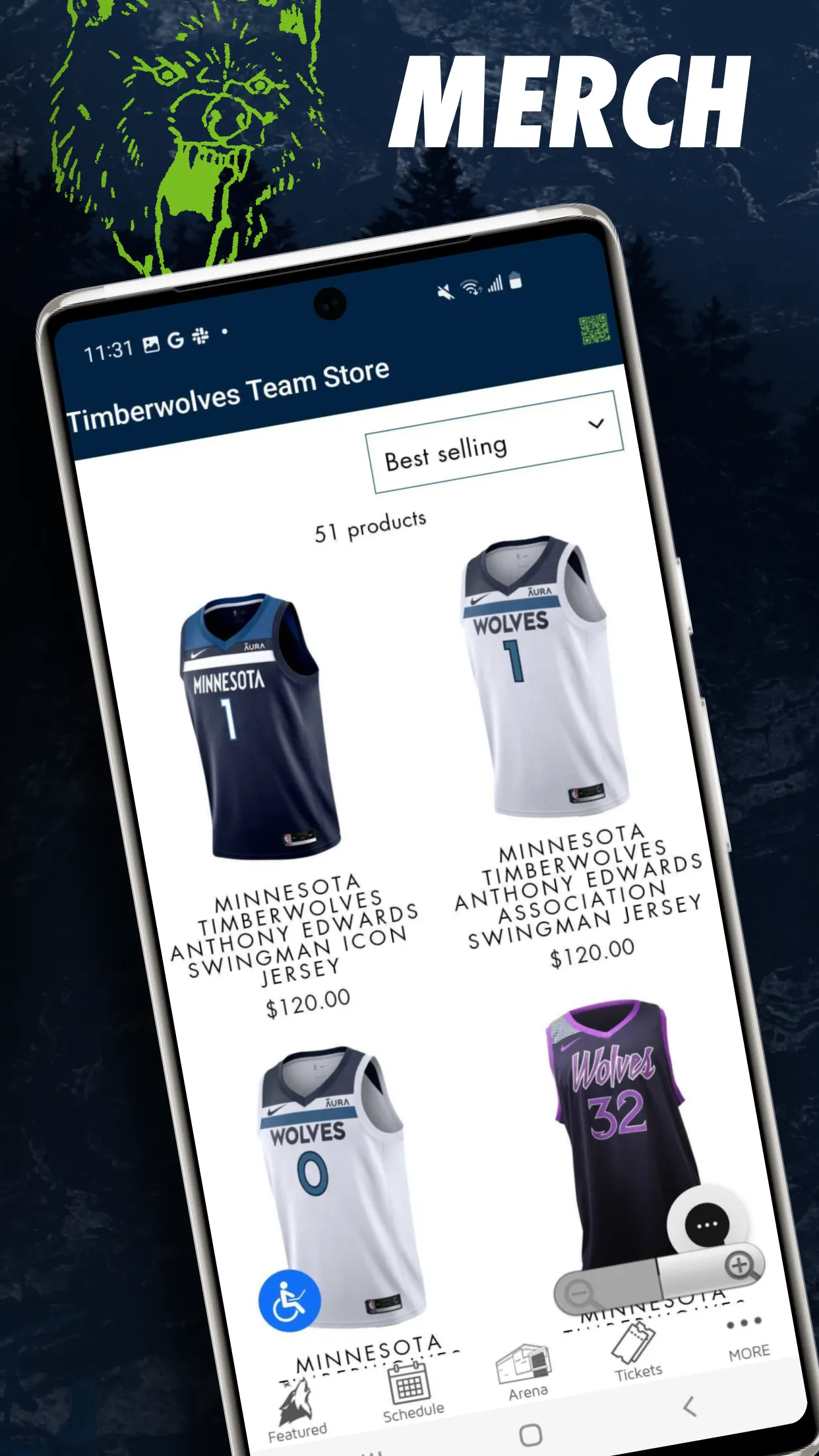 Timberwolves + Target Center | Indus Appstore | Screenshot