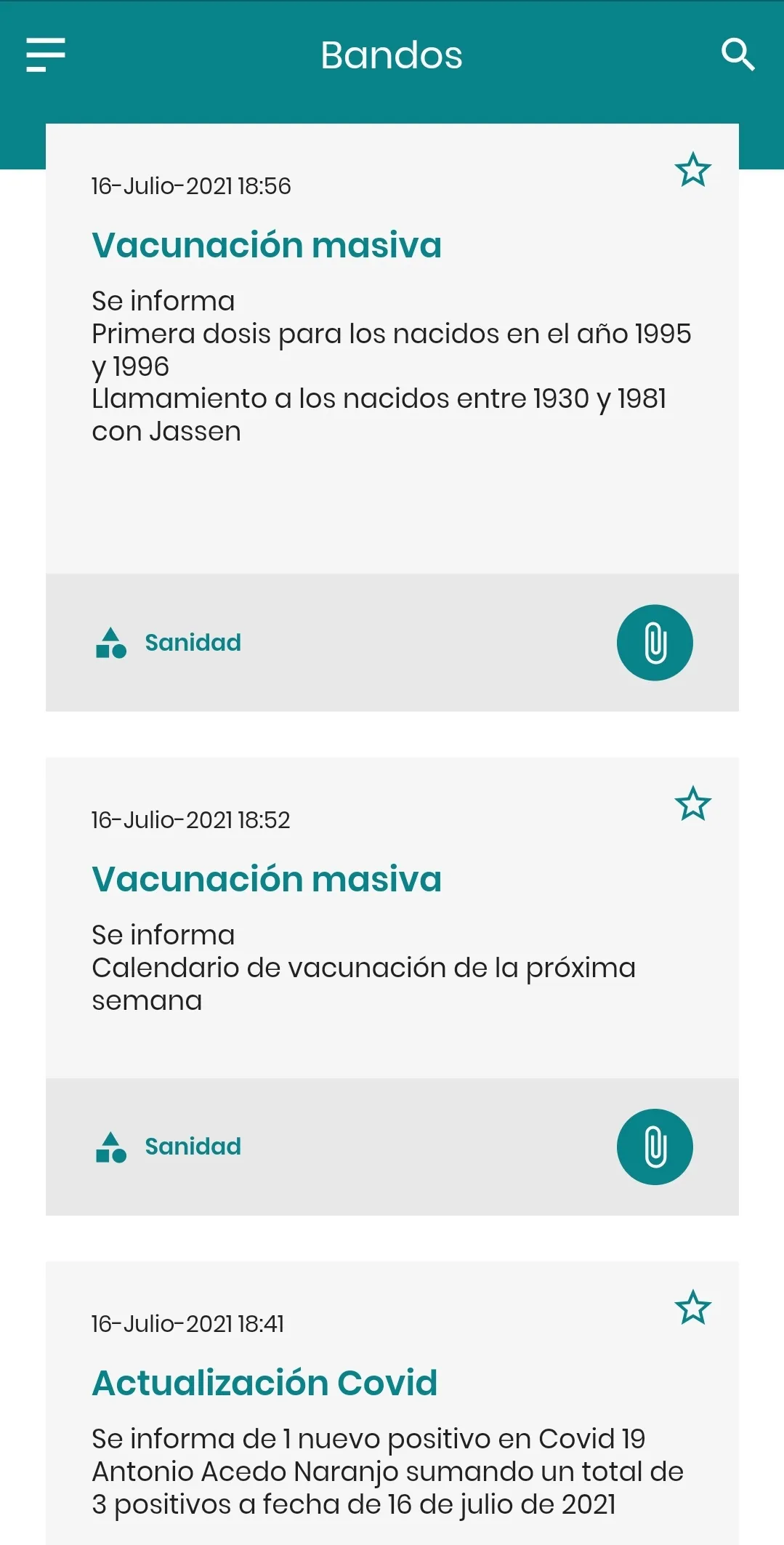 Valverde de Mérida Informa | Indus Appstore | Screenshot