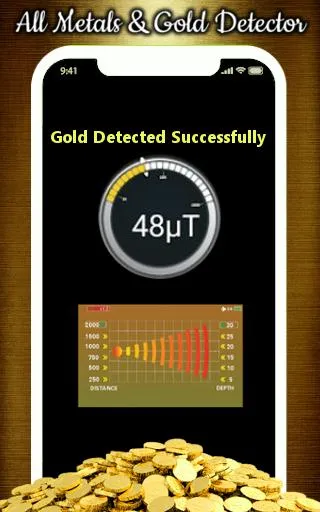 Gold Detector:All Metal Finder | Indus Appstore | Screenshot