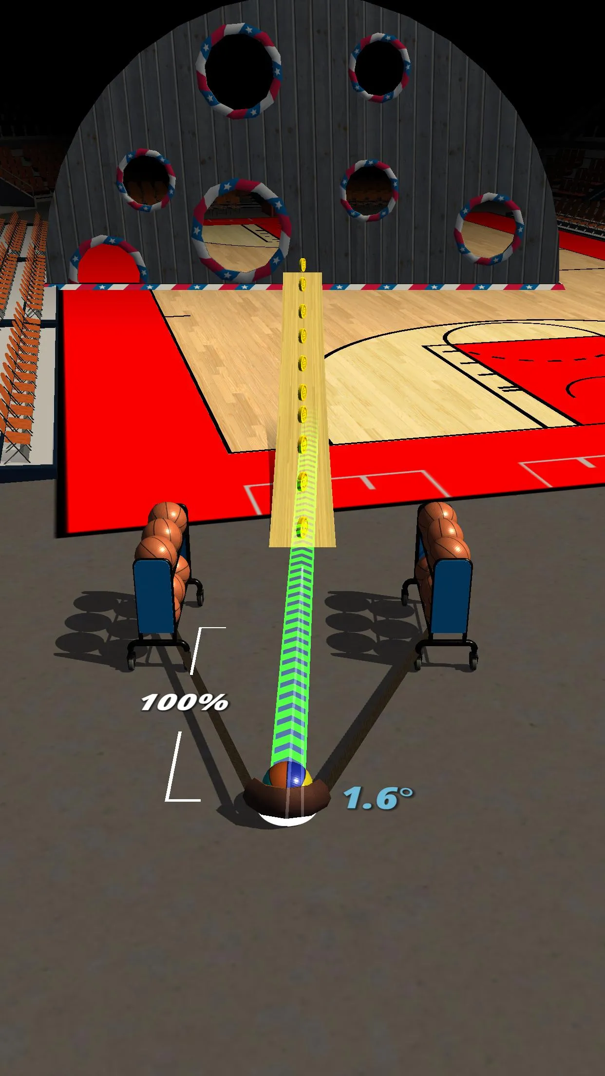 Slingshot Basketball! | Indus Appstore | Screenshot