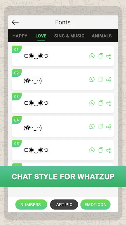 Fancy font style for whatzup | Indus Appstore | Screenshot