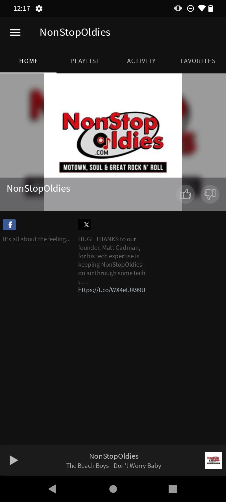 NonStopOldies | Indus Appstore | Screenshot