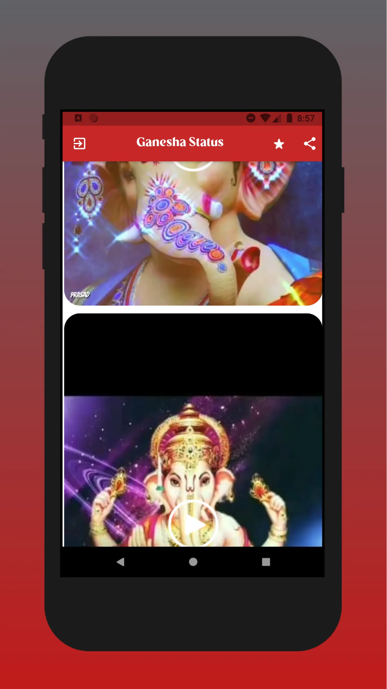 Ganesha Video Status | Indus Appstore | Screenshot