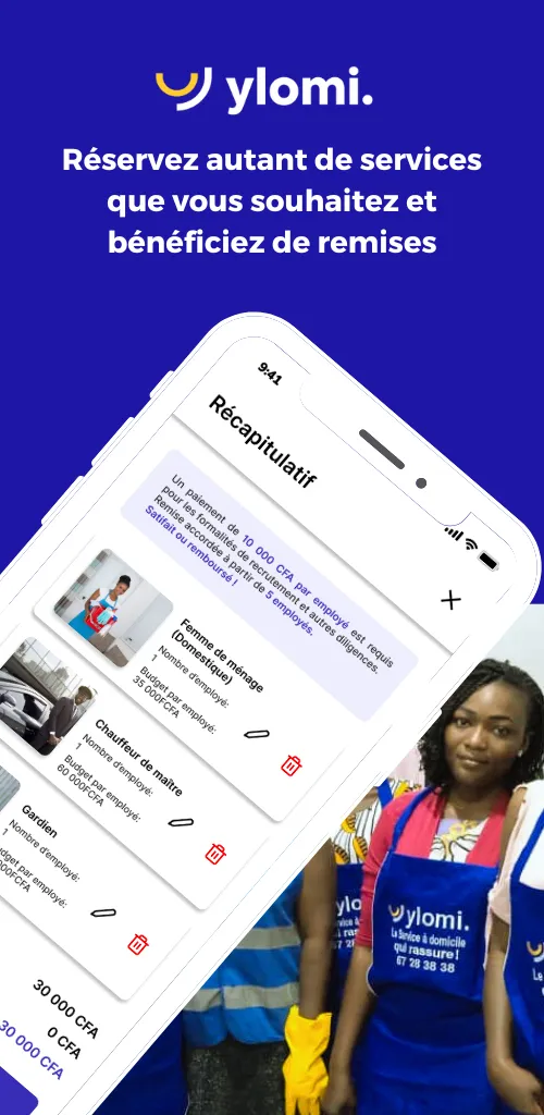 Ylomi : Service à la personne | Indus Appstore | Screenshot