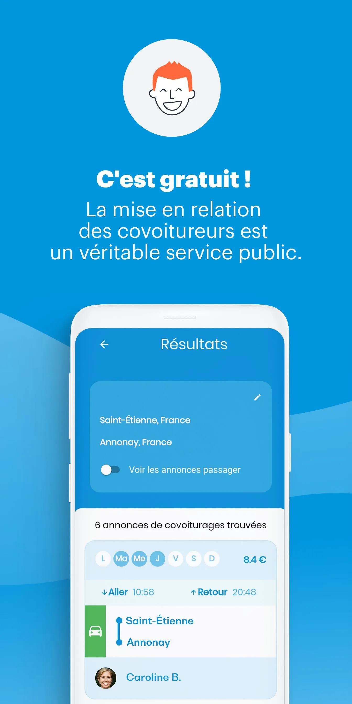 MOV’ICI, covoiturage en AURA | Indus Appstore | Screenshot