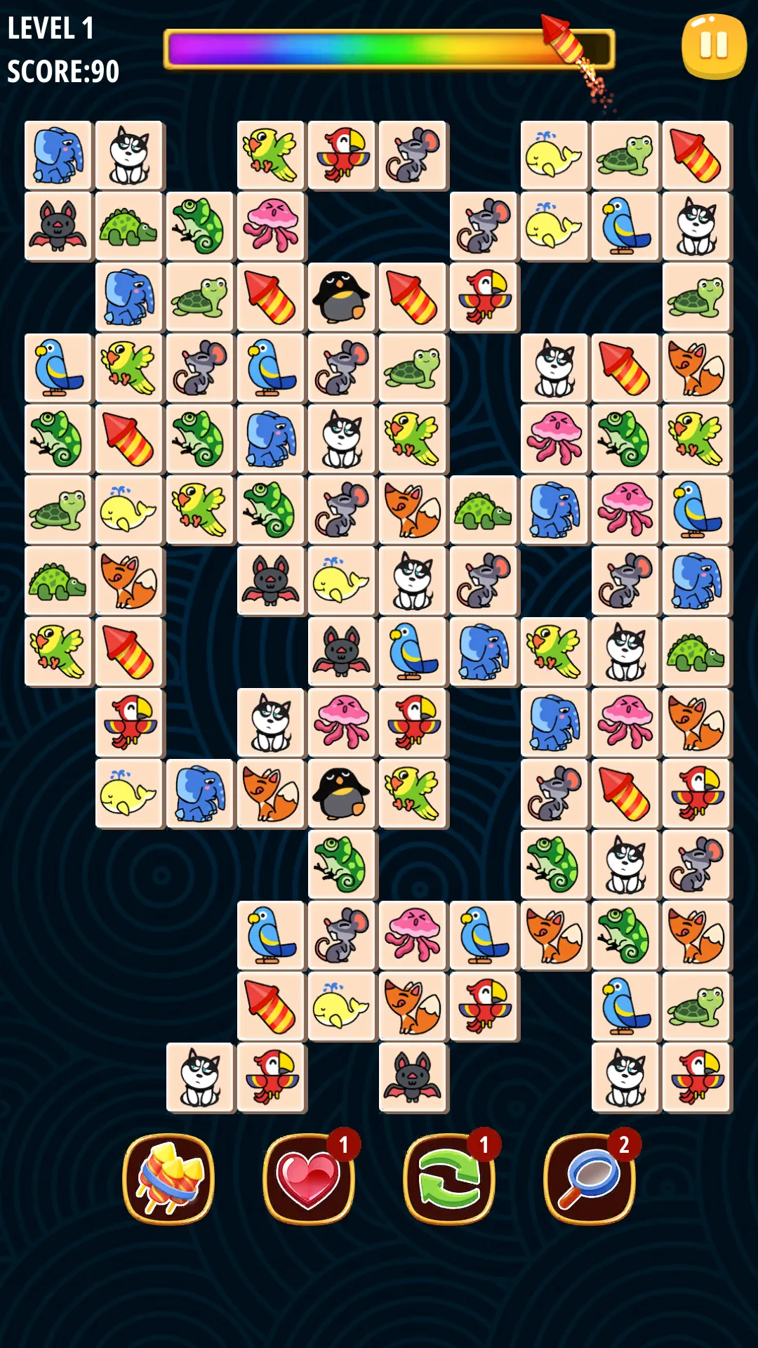 Animal Link-Connect Puzzle | Indus Appstore | Screenshot