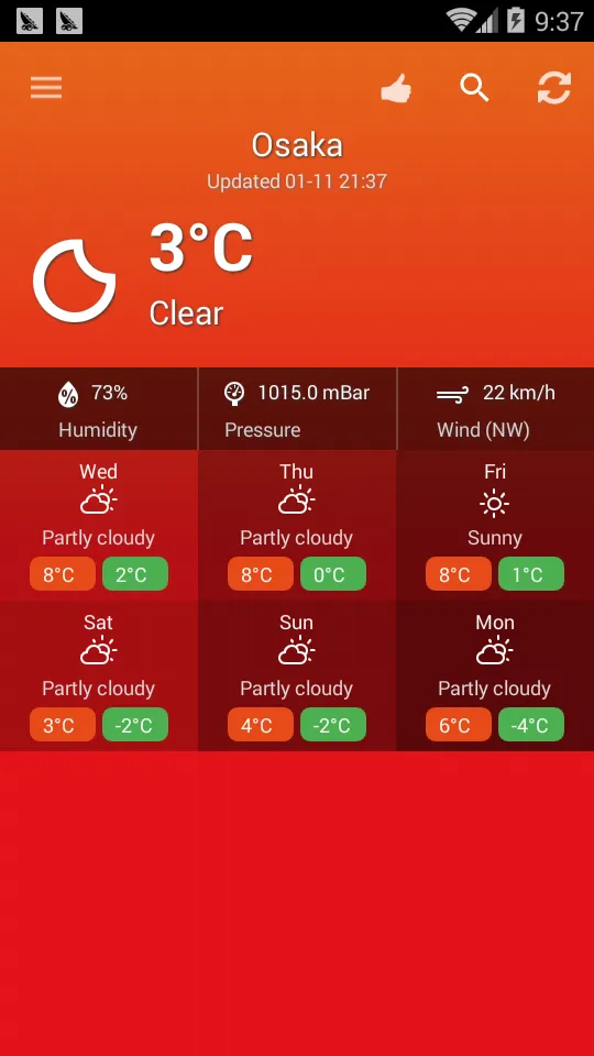 Weather Japan | Indus Appstore | Screenshot