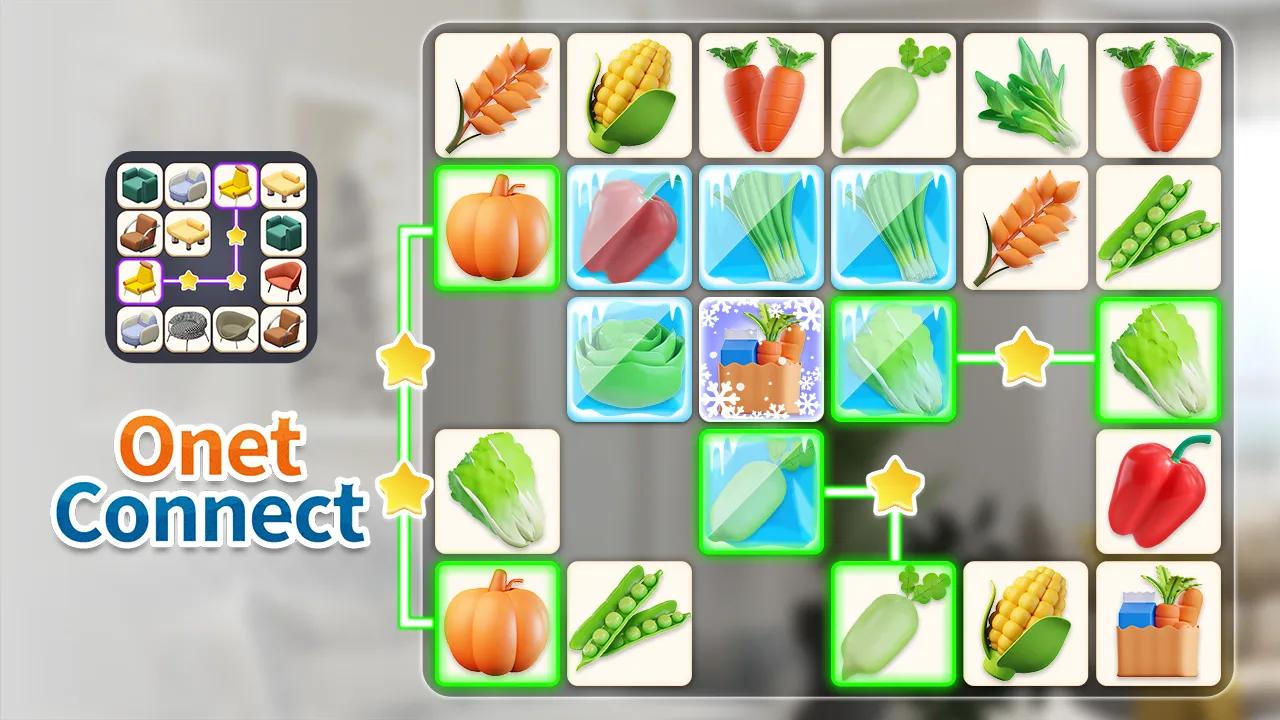 Onet Puzzle-Tile Connect 3D | Indus Appstore | Screenshot