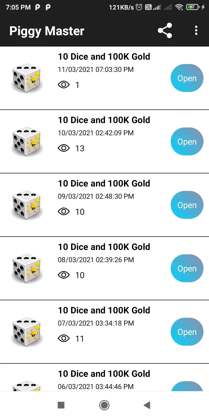 Dice and Gold Link - PiggyGo | Indus Appstore | Screenshot