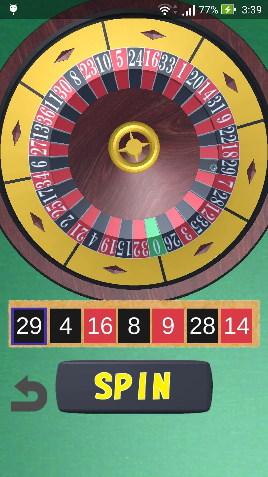 Roulette Wheel | Indus Appstore | Screenshot