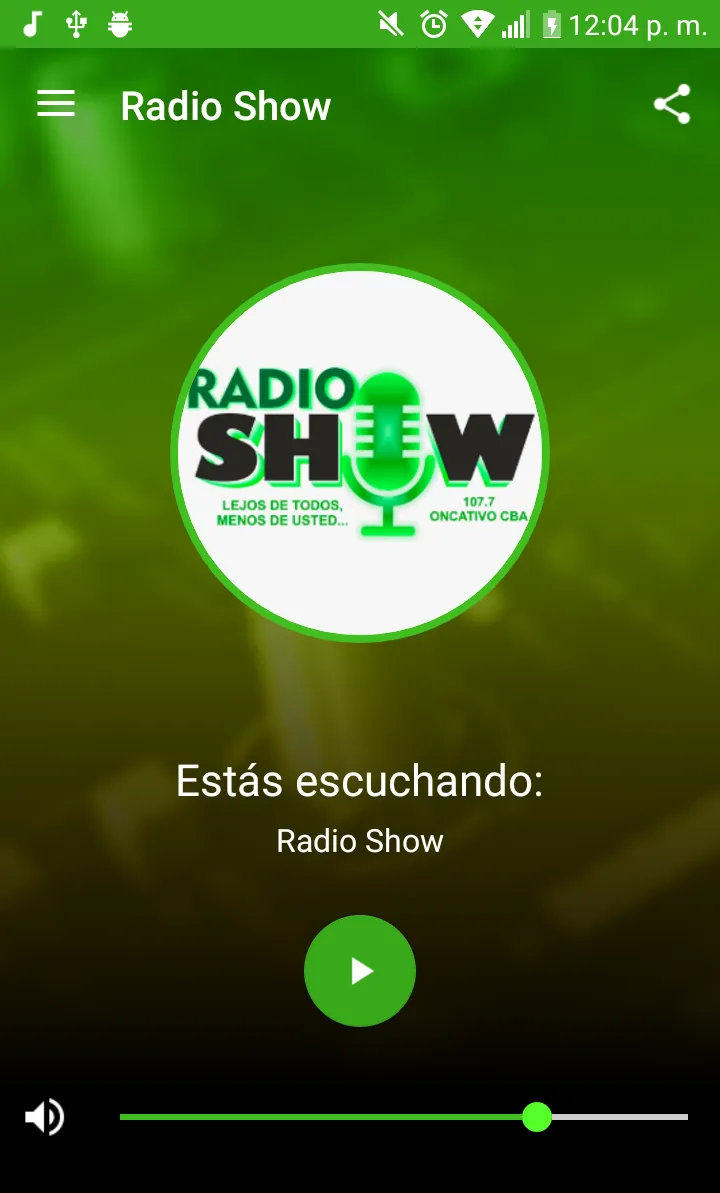 Radio Show Oncativo | Indus Appstore | Screenshot