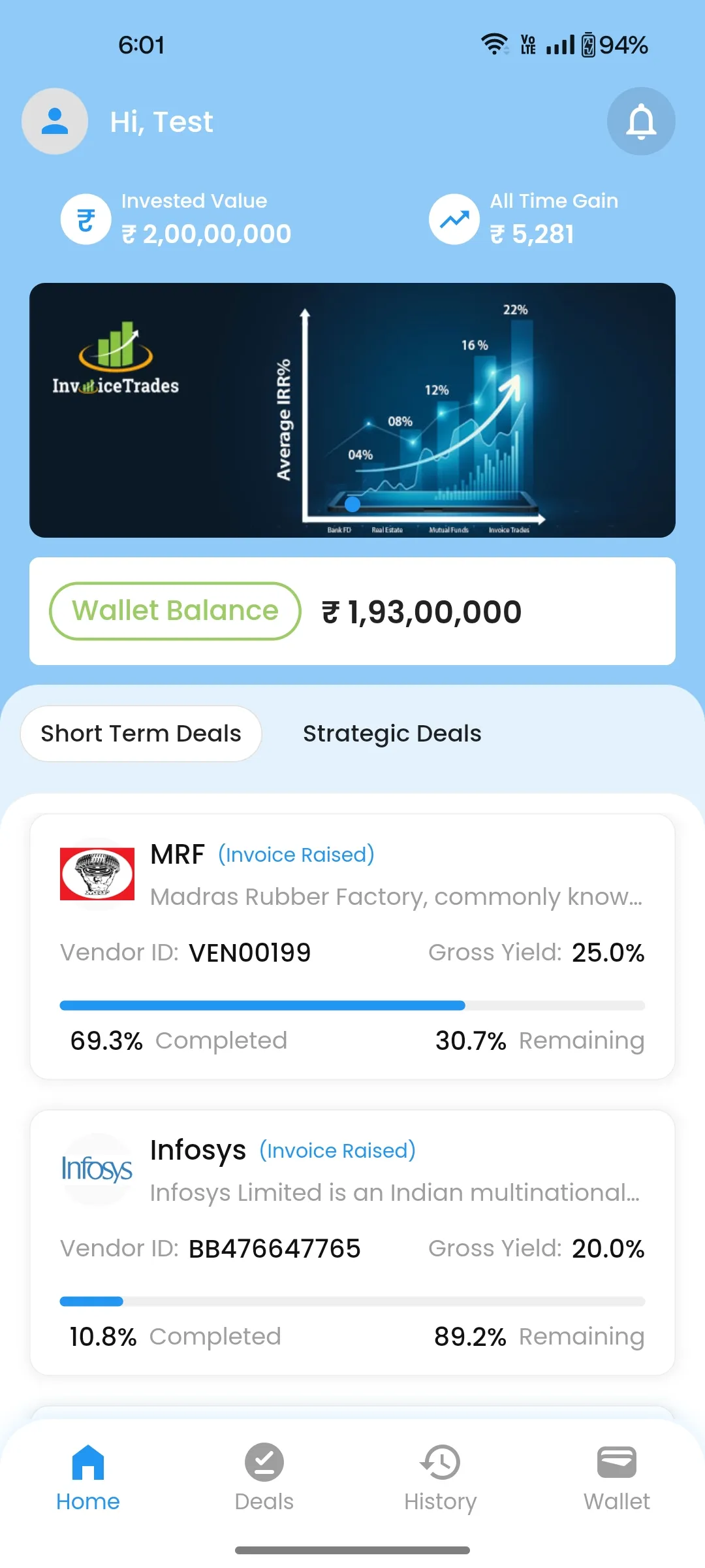 InvoiceTrades | Indus Appstore | Screenshot