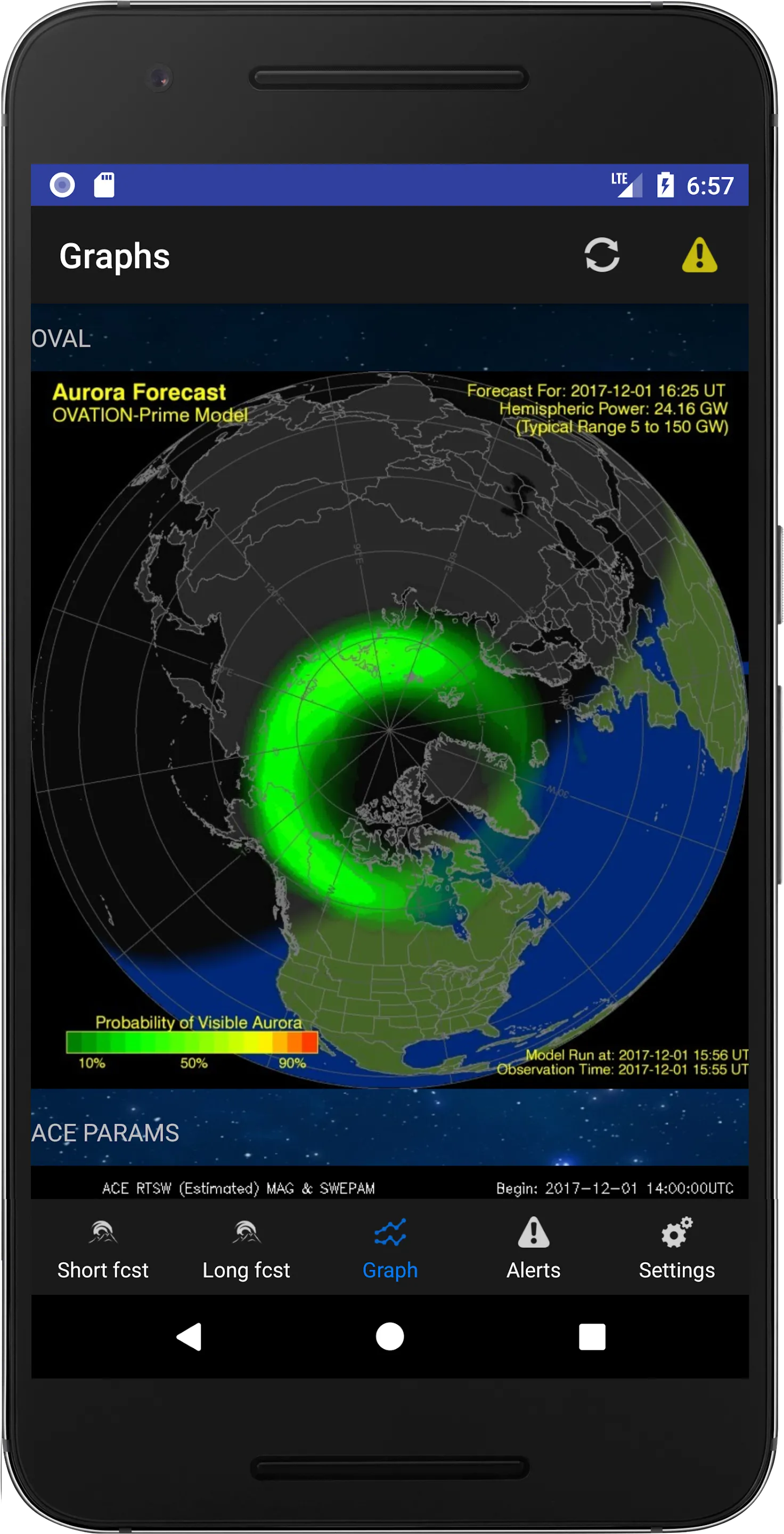 Aurora Alerts - Northern Light | Indus Appstore | Screenshot