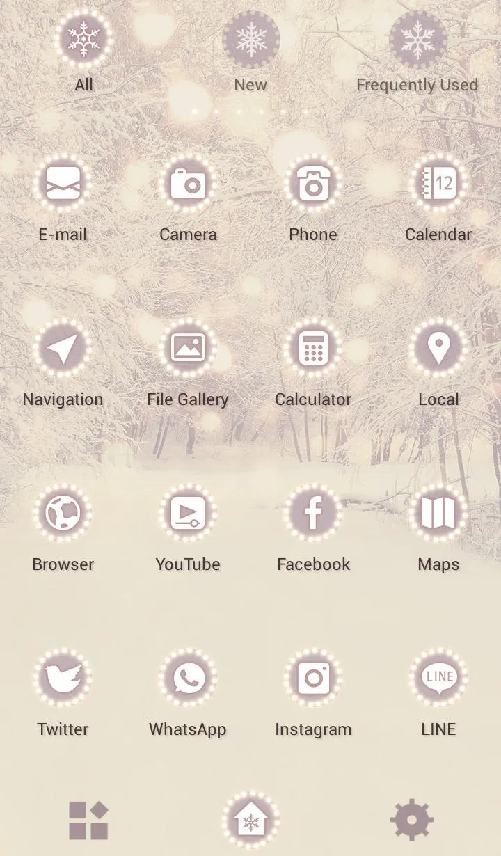 Winter Road Theme | Indus Appstore | Screenshot