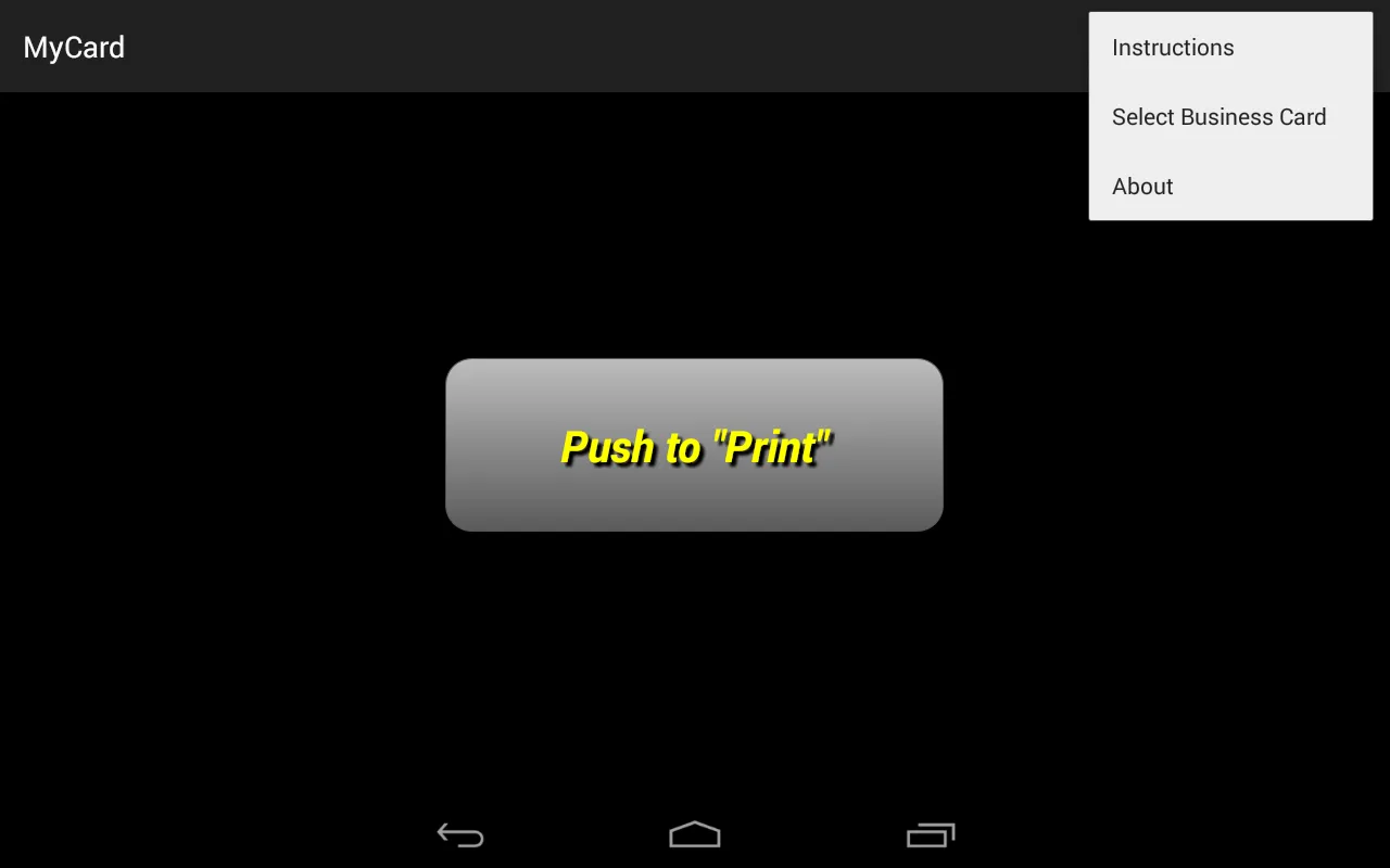 MyCard "Printer" | Indus Appstore | Screenshot