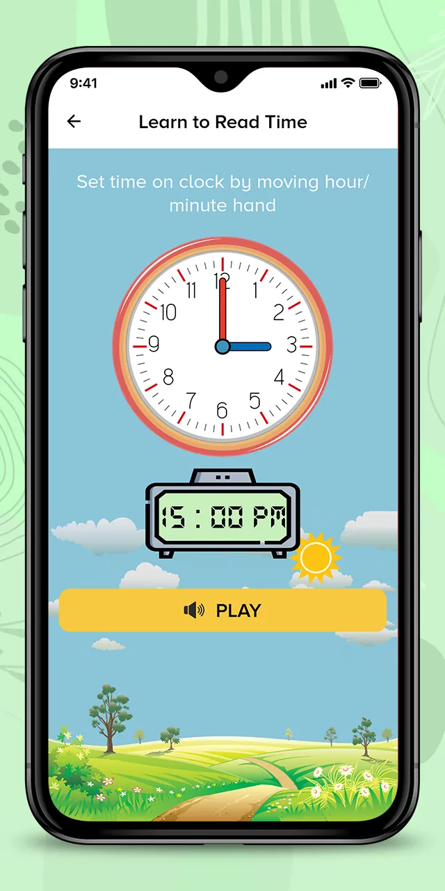 Kids Clock Learning | Indus Appstore | Screenshot