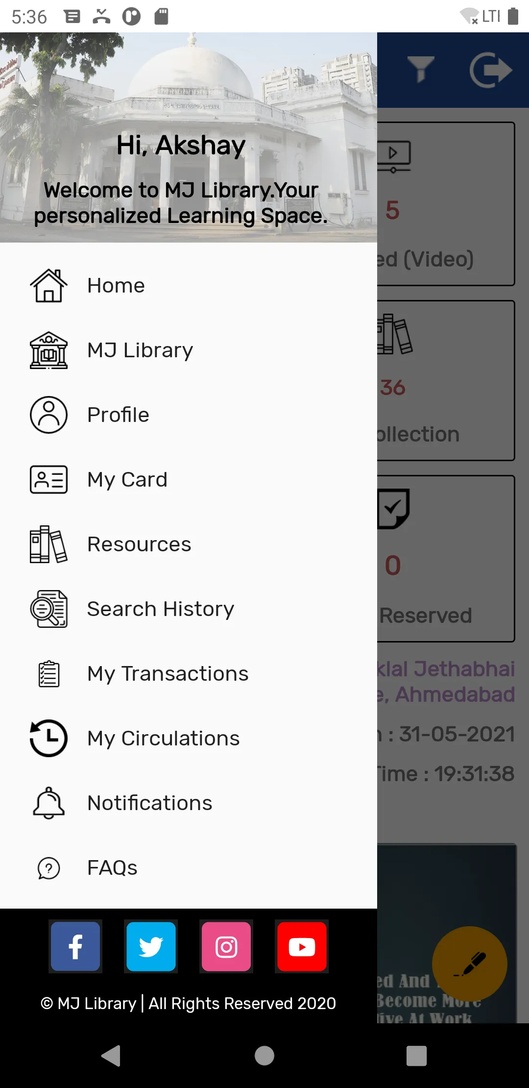 MJ Library | Indus Appstore | Screenshot